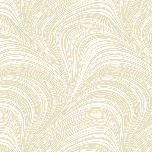 Wave Texture - Cream by Benartex - Three Wishes Patchwork Fabric