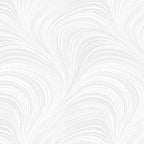 Wave Texture White - Jackie Robinson Benartex - Three Wishes Patchwork Fabric