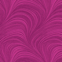Wave Texture - Fuchsia Pink by Benartex