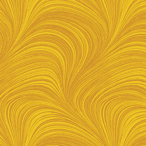 Wave Texture Sun - Jackie Robinson Benartex - Three Wishes Patchwork Fabric
