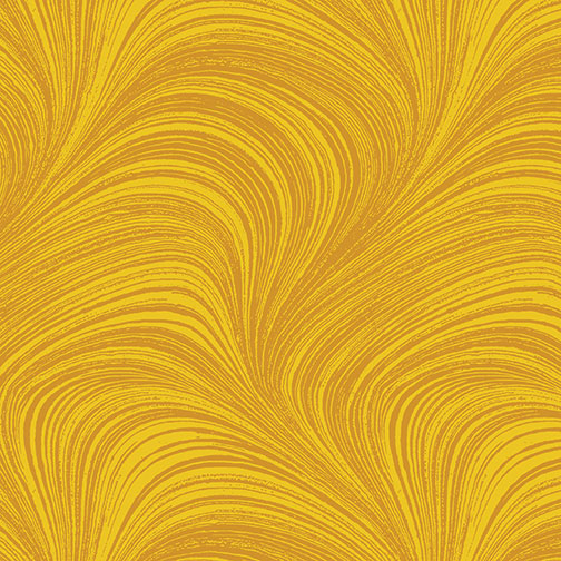 Wave Texture - Sun by Benartex