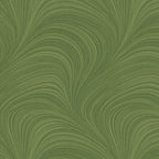 Wave Texture Basil - Jackie Robinson Benartex - Three Wishes Patchwork Fabric
