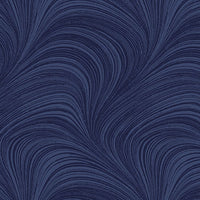 Wave Texture - Navy by Benartex 2966-58