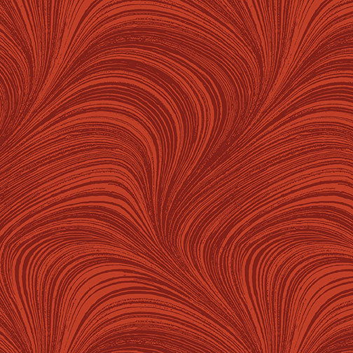 Wave Texture - Paprika by Benartex