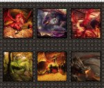 Dragons Fury: Block Panel (Red)