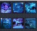 Dragons Fury: Block Panel (Blue)