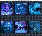 Dragons Fury: Block Panel (Blue)