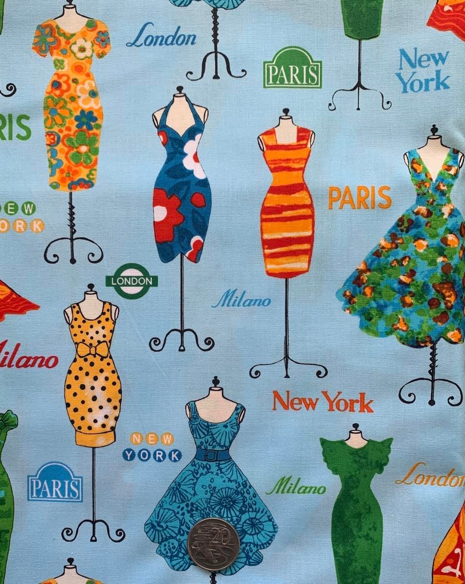 Dress Up: Haute Couture Dress Forms (Blue)