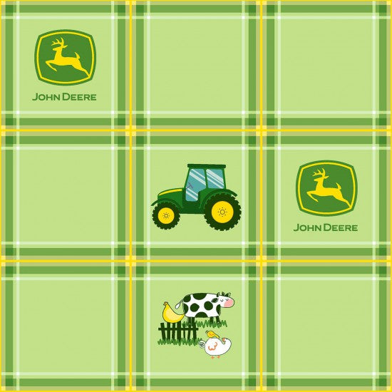 John Deere Nursery: Green Check (Licensed)