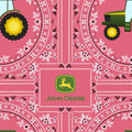 John Deere Nursery: Tractors (Pink) (Licensed)