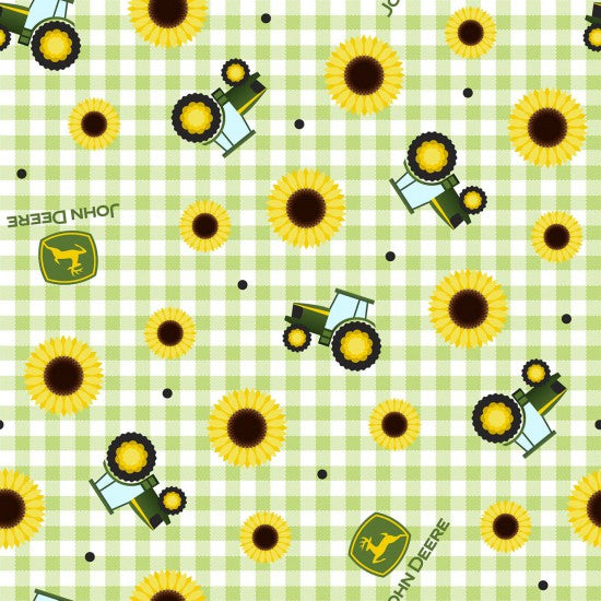 John Deere Nursery: Tractors & Sunflowers (Licensed)