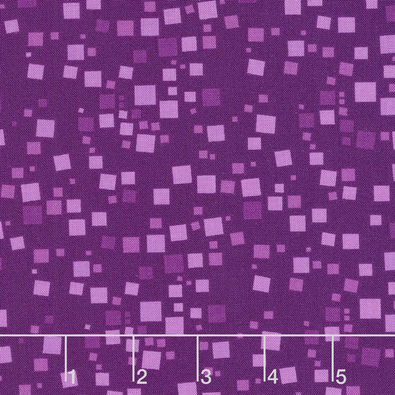 Cat-i-tude: Geo Squares (Purple)