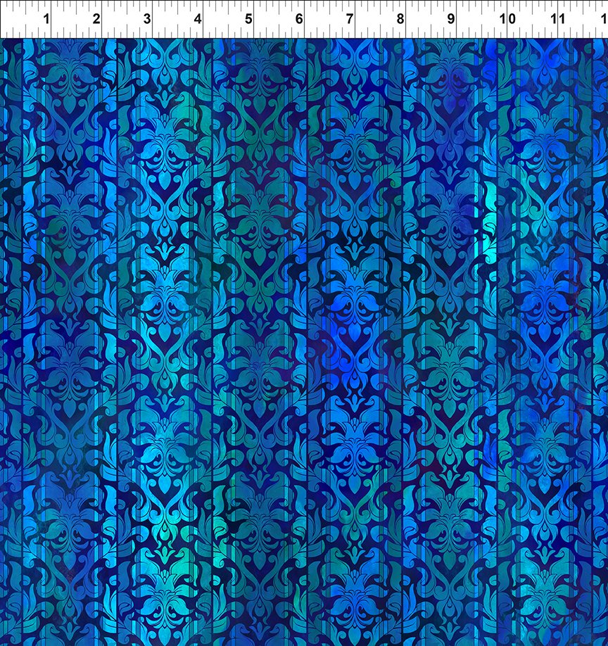 Tapestry - Stripe Blue by Jason Yenter for In The Beginning