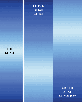 Essential Gradations: Colour Families (Ultra Blue) - Three Wishes Patchwork Fabric