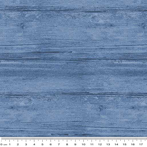 Washed Wood: Marine Blue by Benartex - Three Wishes Patchwork Fabric