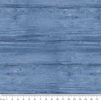 Washed Wood: Marine Blue by Benartex