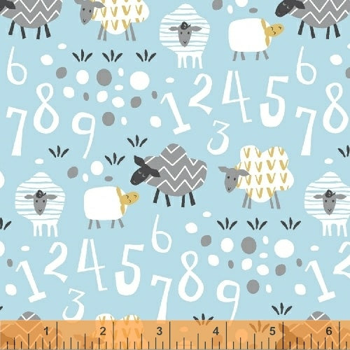 Bah Bah Baby: Counting Sheep (Blue)