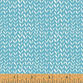 Bah Bah Baby: Herringbone (Blue)