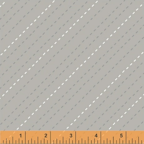 Bah Bah Baby: Diagonal Stripe (Grey)