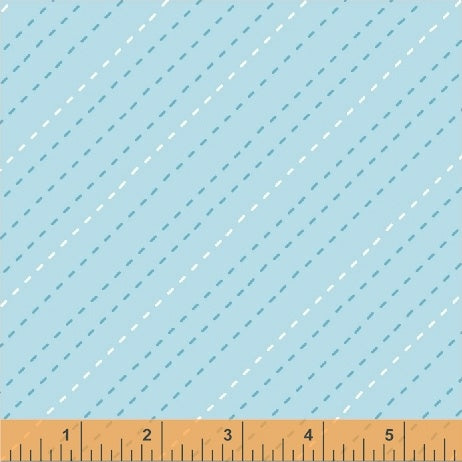 Bah Bah Baby: Diagonal Stripe (Blue)