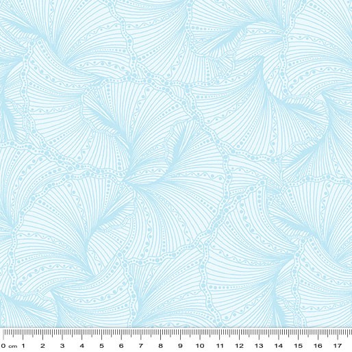 Horsen Around Fanfare Light Blue - Benartex - Three Wishes Patchwork Fabric
