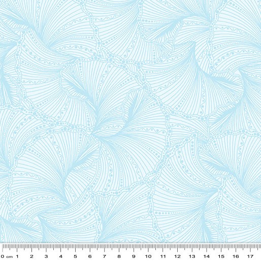 Horsen Around: Fanfare (Light Blue) - Three Wishes Patchwork Fabric