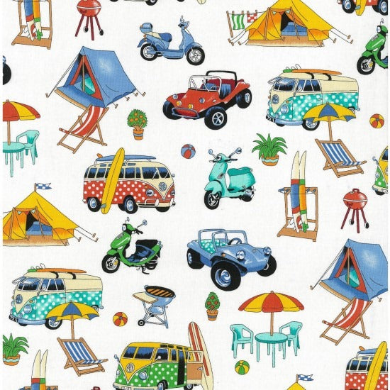 Getaway Beachside by Nutex - Three Wishes Patchwork Fabric