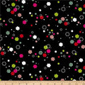 Wool Ewe: Flowers (Black)