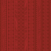 Magnificent Blooms Nouveau Stripe Red by Benartex