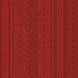 Magnificent Blooms Nouveau Stripe Red by Benartex