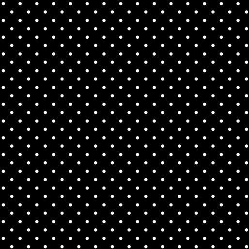 Strawberry Fields Forever: Forever Dots Black by Benartex - Three Wishes Patchwork Fabric