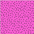 Loralie Designs: Dog Happy Coordinate Hot Pink/Black Spot - Three Wishes Patchwork Fabric