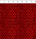 EOB⚡ Dragons Fury: Scales (Red) | 25cm x 110cm
