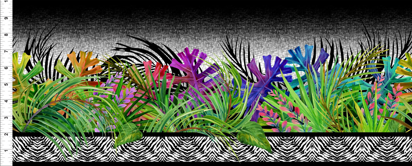 Safari Digital Stripe Border by In The Beginning