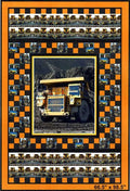 Haulpak: Mining Trucks (Quilt Pattern ONLY)