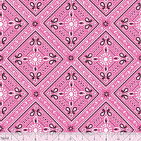 Luckie Bandana Pink by Blend Fabrics