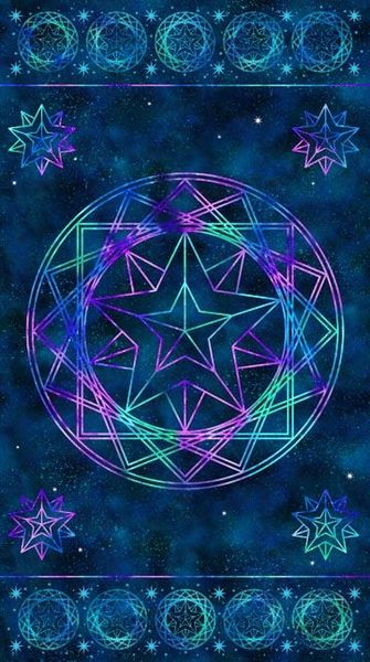 Cosmic Universe: Digital Panel (Blue)