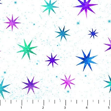 Cosmic Universe: Digital Stars (White/Blue)