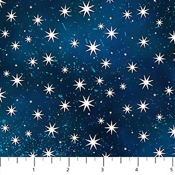 Cosmic Universe: Digital Stars (Blue)