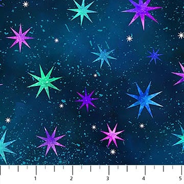 Cosmic Universe: Digital Stars (Blue)