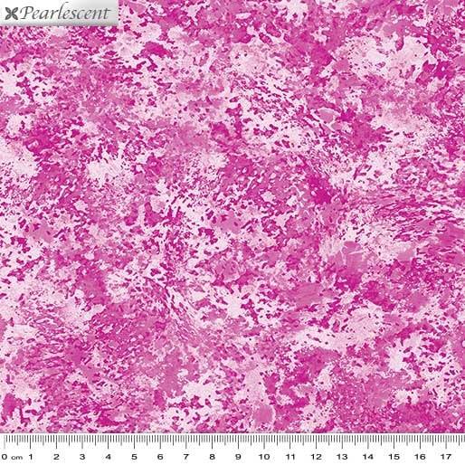 Midnight Pearl: Pearl Stone Texture Medium Pink by Benartex - Three Wishes Patchwork Fabric