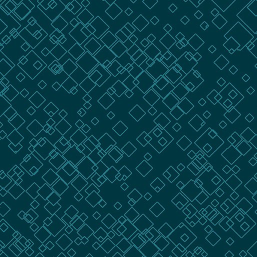 Dog On It: Tonal Squares (Dark Teal)