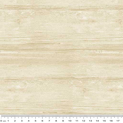 Washed Wood: Beige by Benartex - Three Wishes Patchwork Fabric