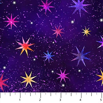 Cosmic Universe: Digital Stars (Purple)