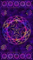 Cosmic Universe Digital Panel - Purple - Northcott