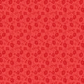 Sew Excited--Floral Fun--Red by Benartex - Three Wishes Patchwork Fabric