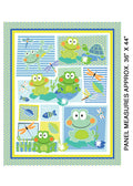 Toadily Cute Panel by Kanvas Studio for Benartex - Three Wishes Patchwork Fabric