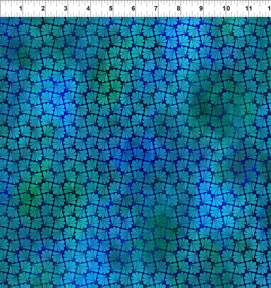 Tapestry - Fans Blue by Jason Yenter for In The Beginning