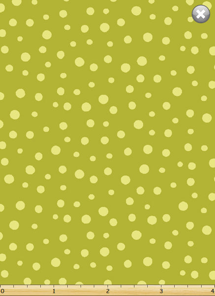Susybee Barnyard Buddies Coordinates  - Green Dots