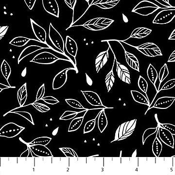 When Life Gives You Lemons: Tossed Leaves (Black)